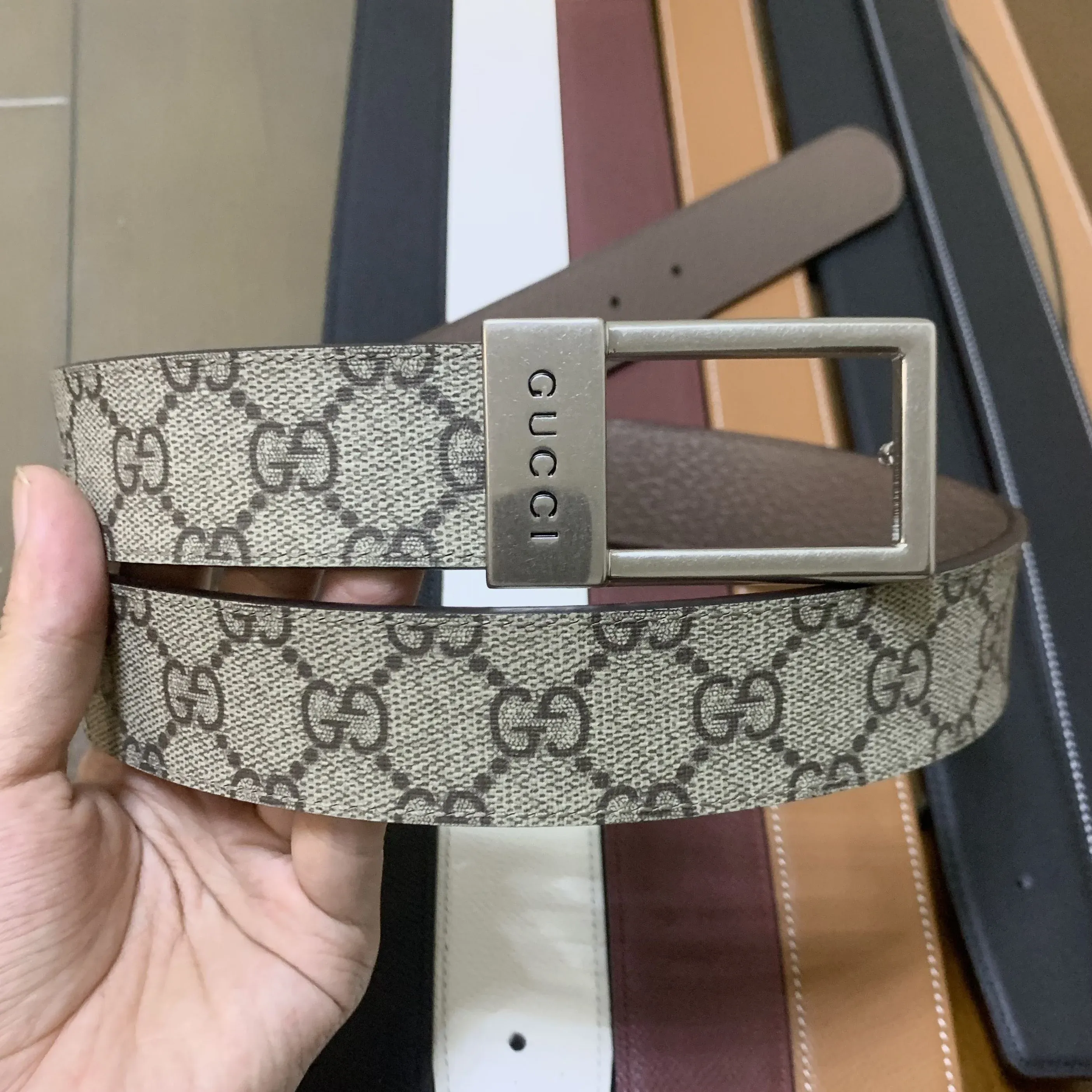 New Men's Real Cowhide Belt Casual All-match