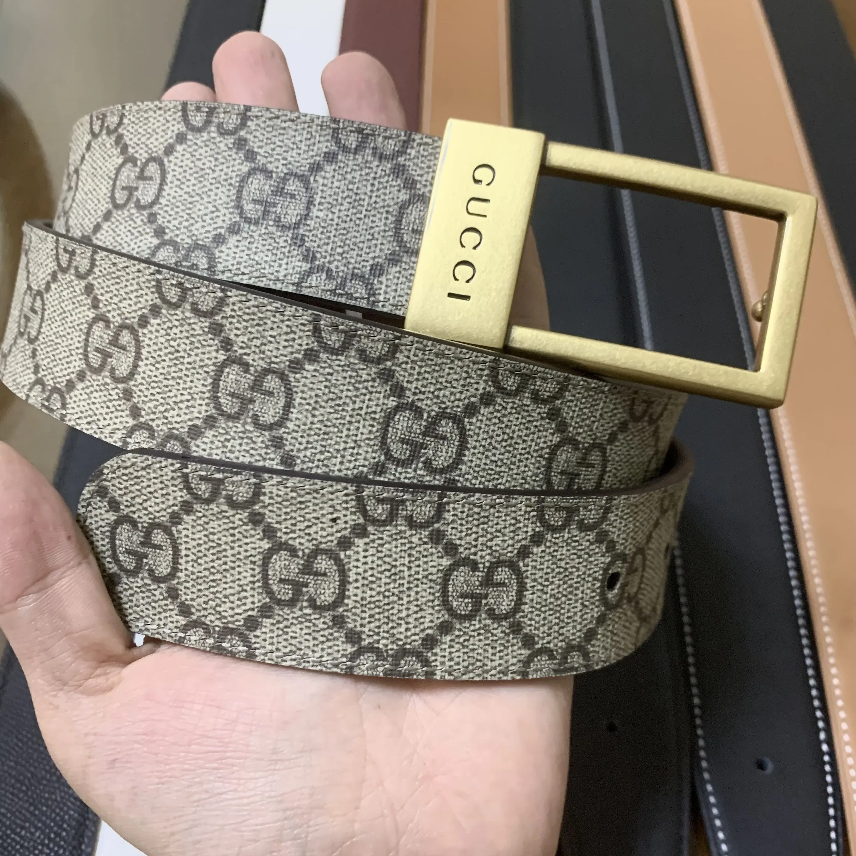 New Men's Real Cowhide Belt Casual All-match