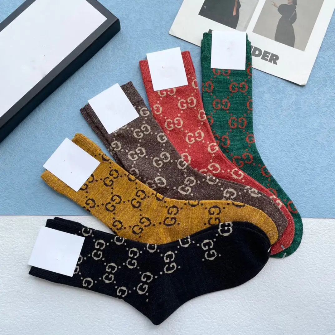 New Alphabet Fashion Socks Set