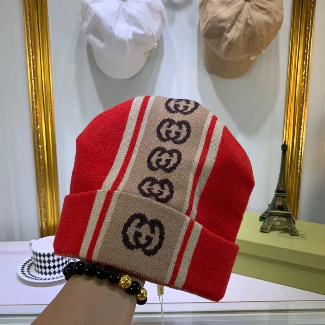 Men's autumn and winter knitted hat line cotton hat cold-proof wool hat cycling winter hat men