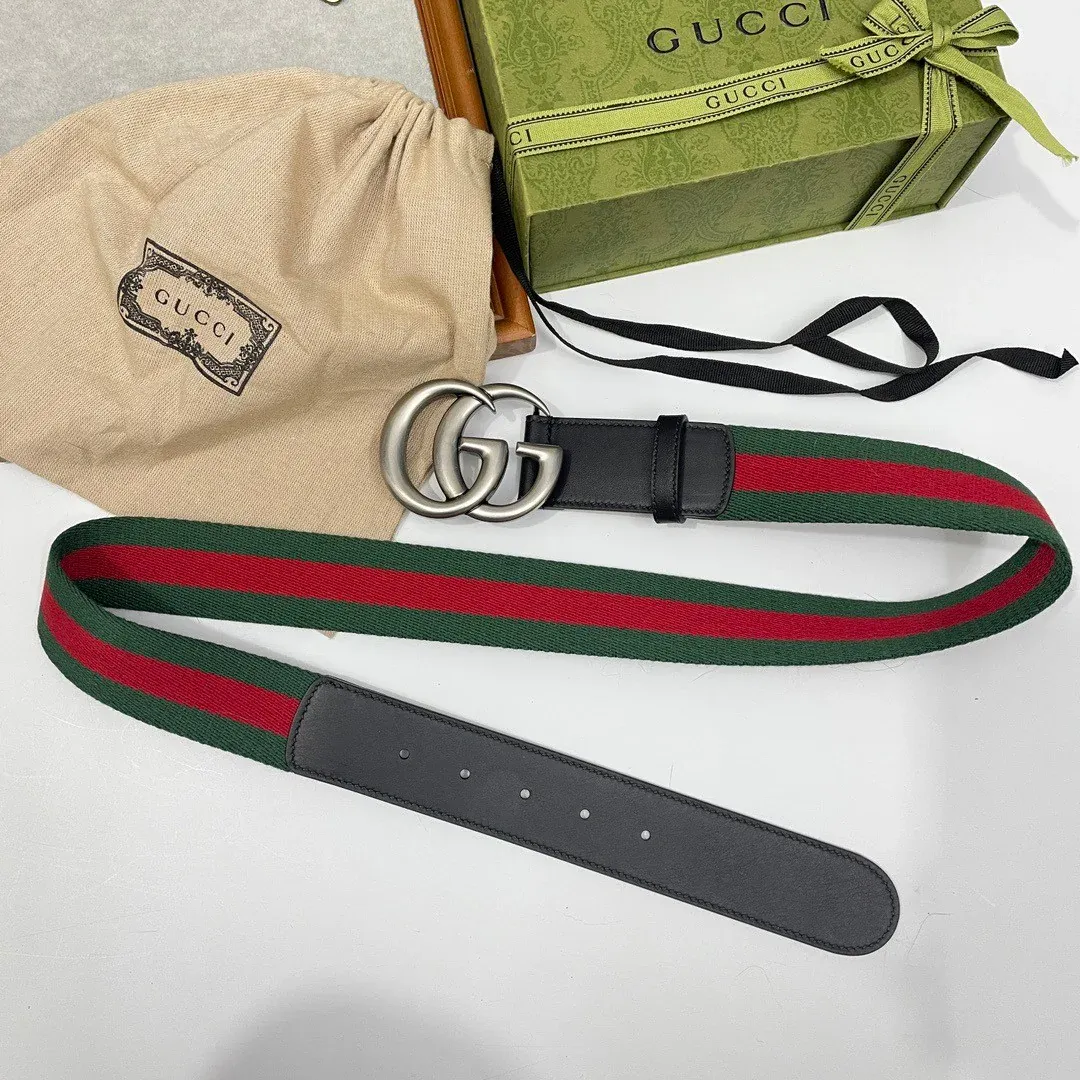 Fashion canvas splicing belt