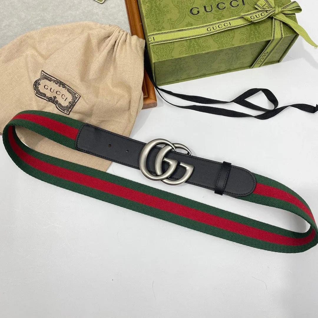 Fashion canvas splicing belt