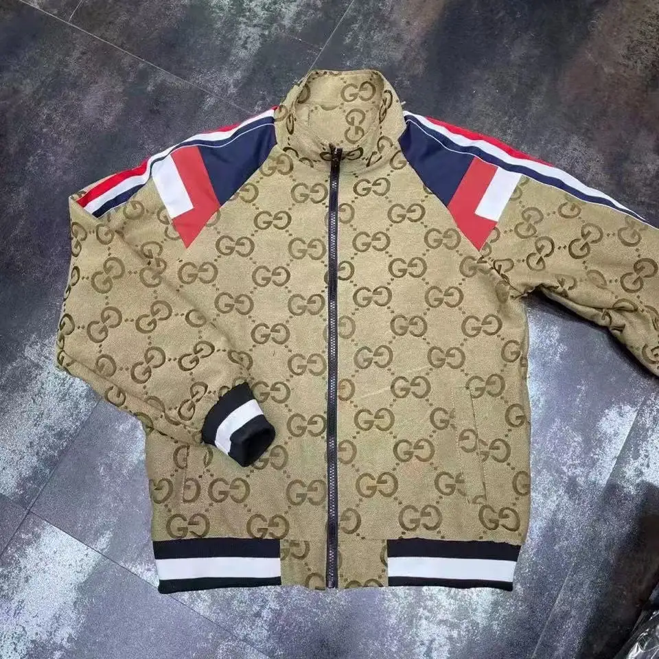 New Style High-End Flocking Jacquard Embroidery Men's Suit Jacket