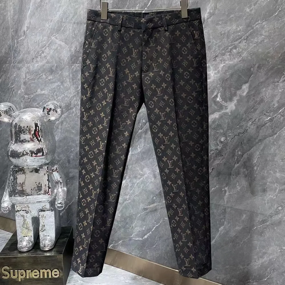 New luxury print formal suit