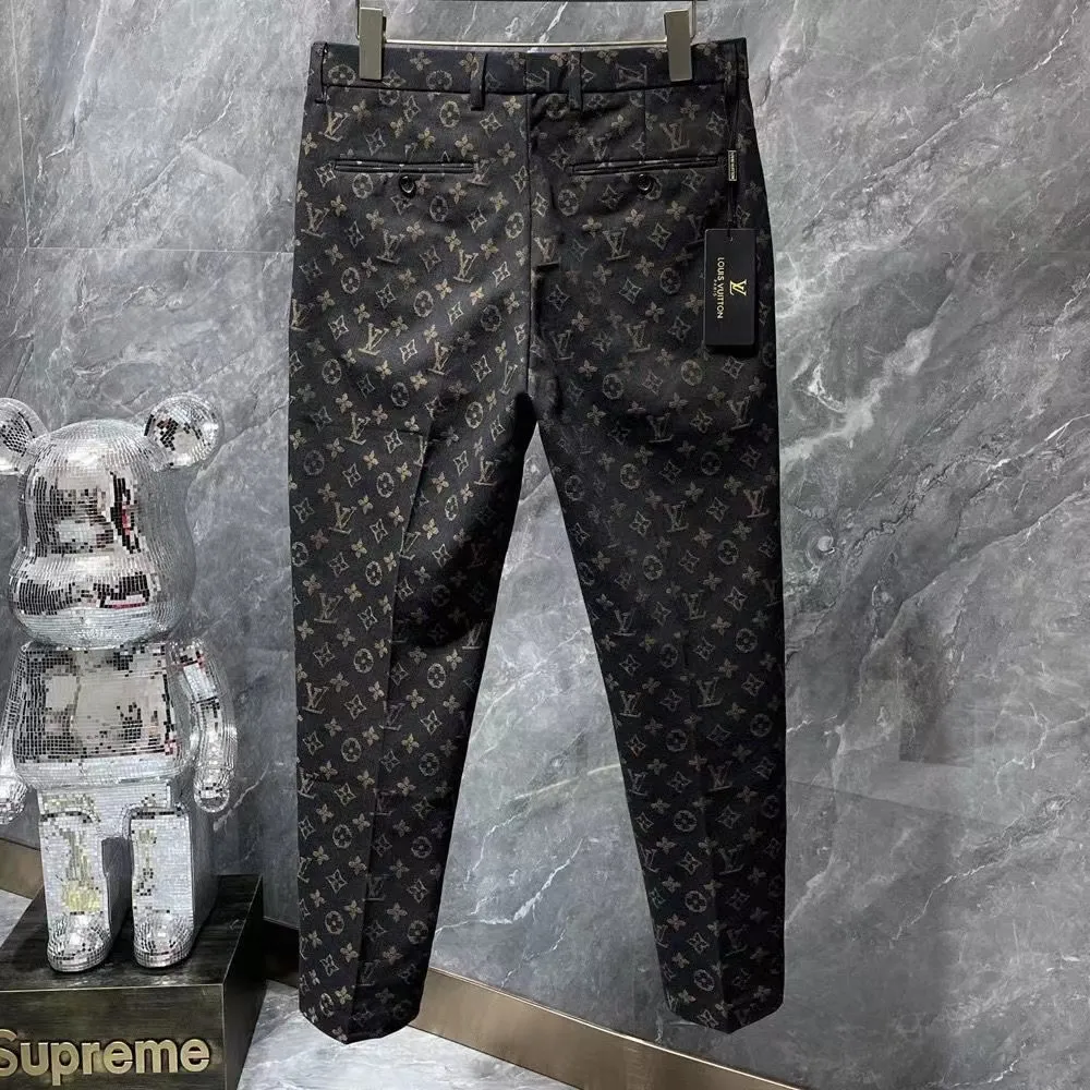 New luxury print formal suit