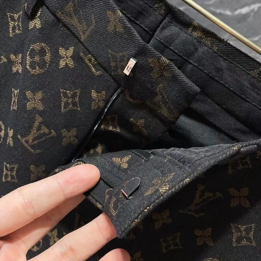 New luxury print formal suit