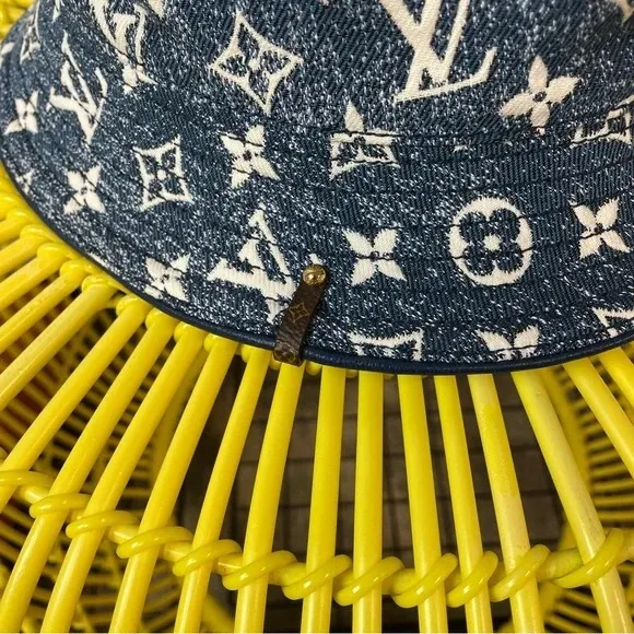 New Fashion Denim Logo Bucket Hat