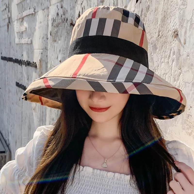 Summer sun protection wide brim sun hat