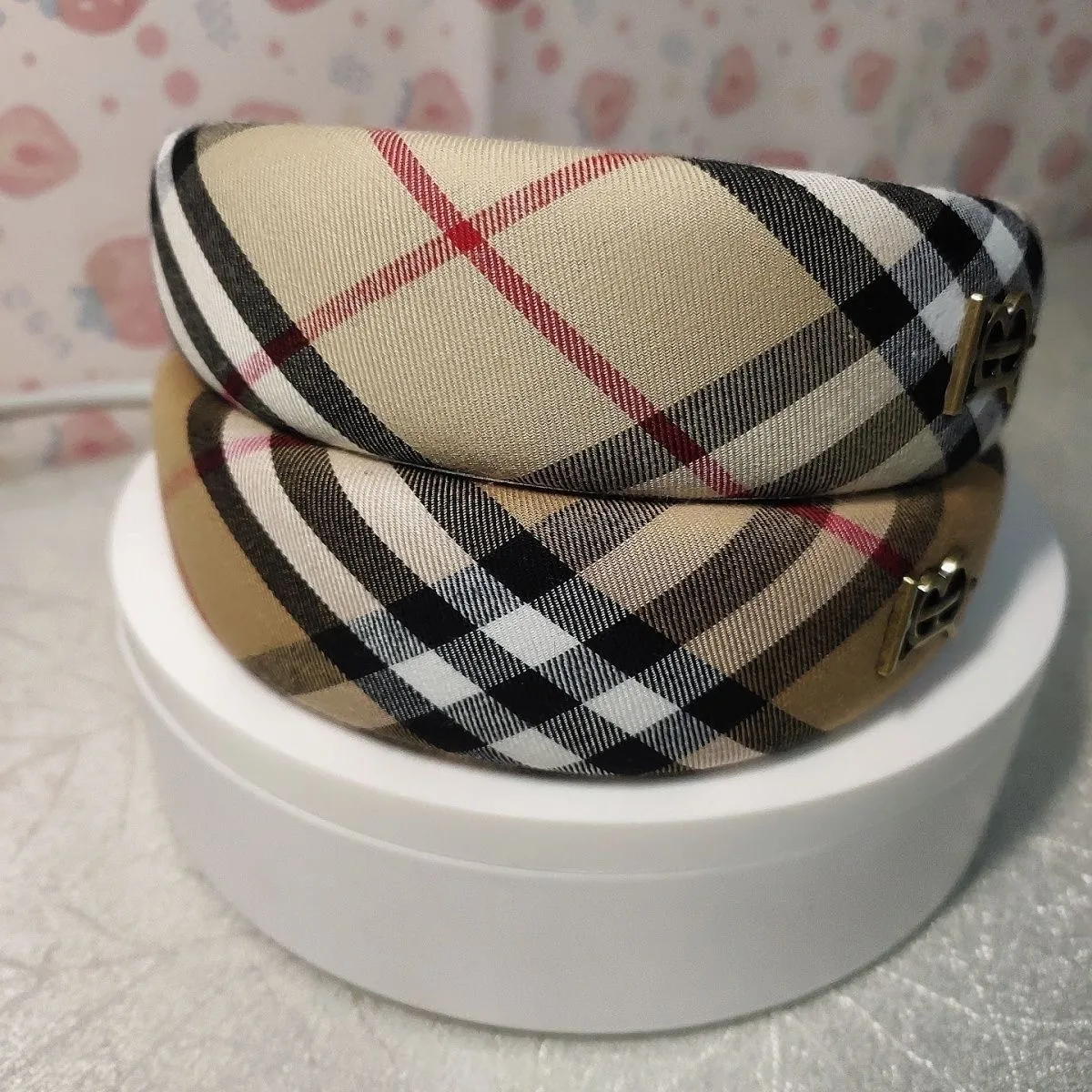 Plaid Casual Headband