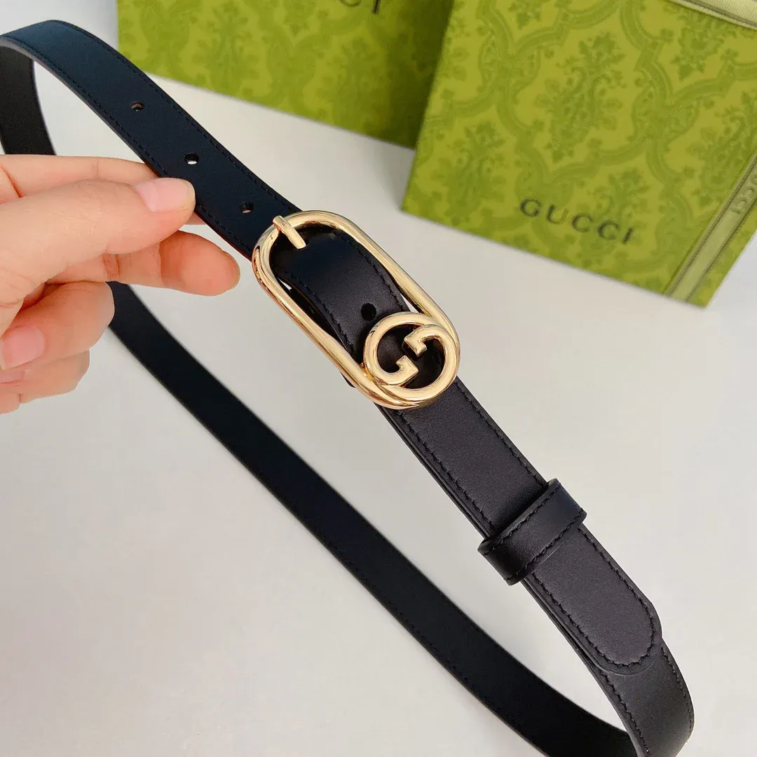 Women's Cowhide Thin Belt Cowhide Thin Belt