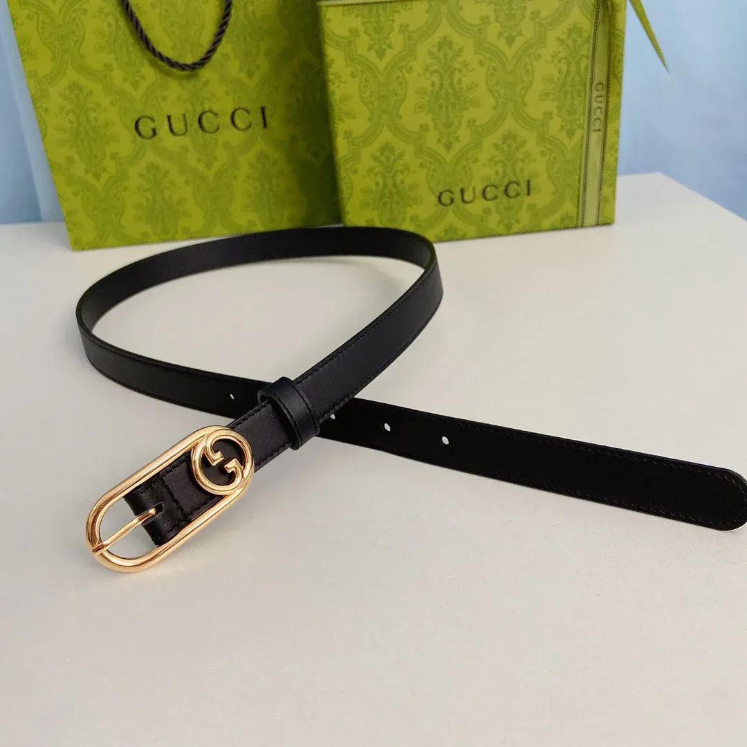 Women's Cowhide Thin Belt Cowhide Thin Belt