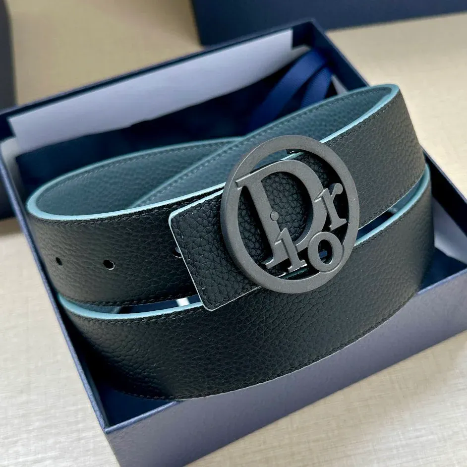 Men's White Gold Finish Brass Belt