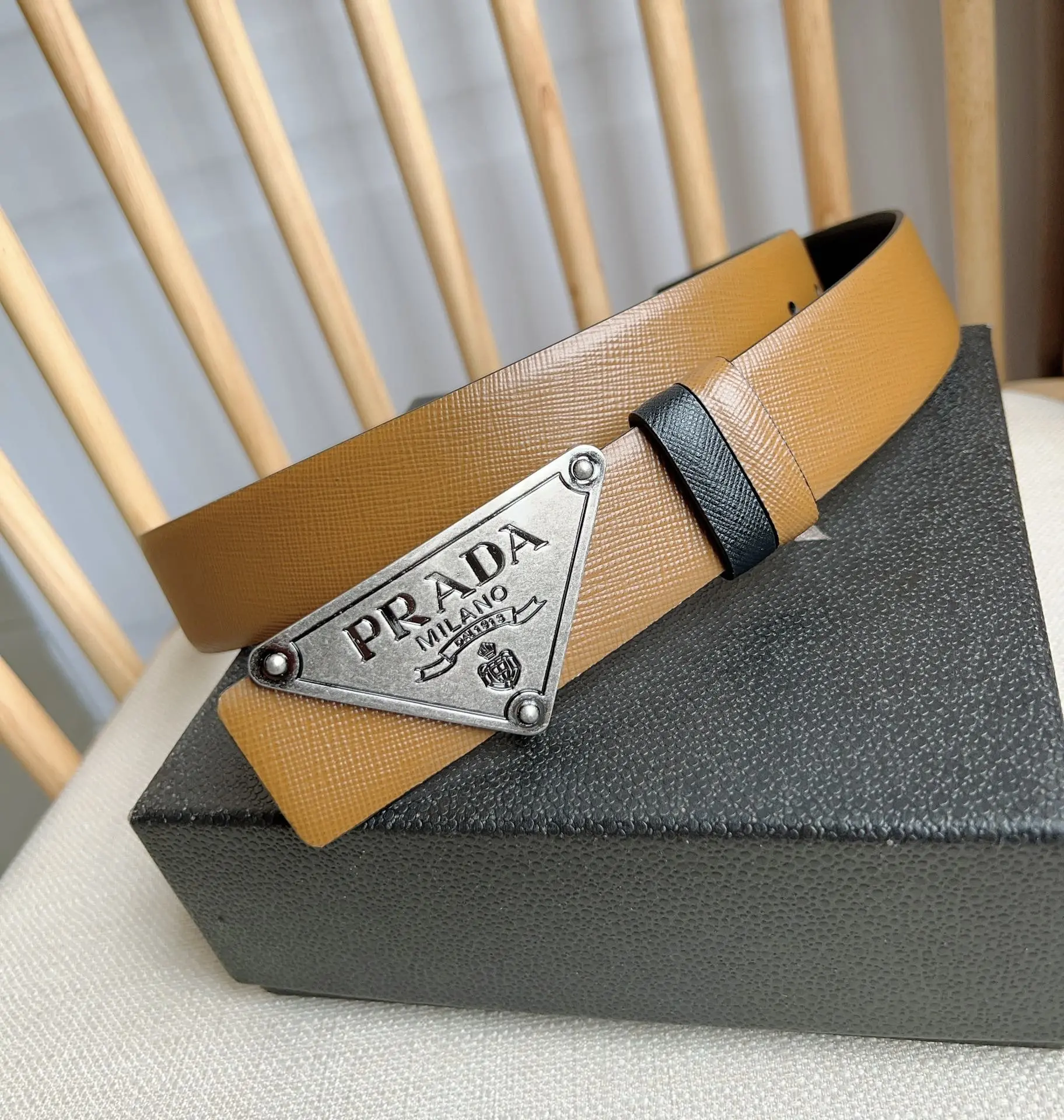 Luxury Genuine Leather Mens Belt