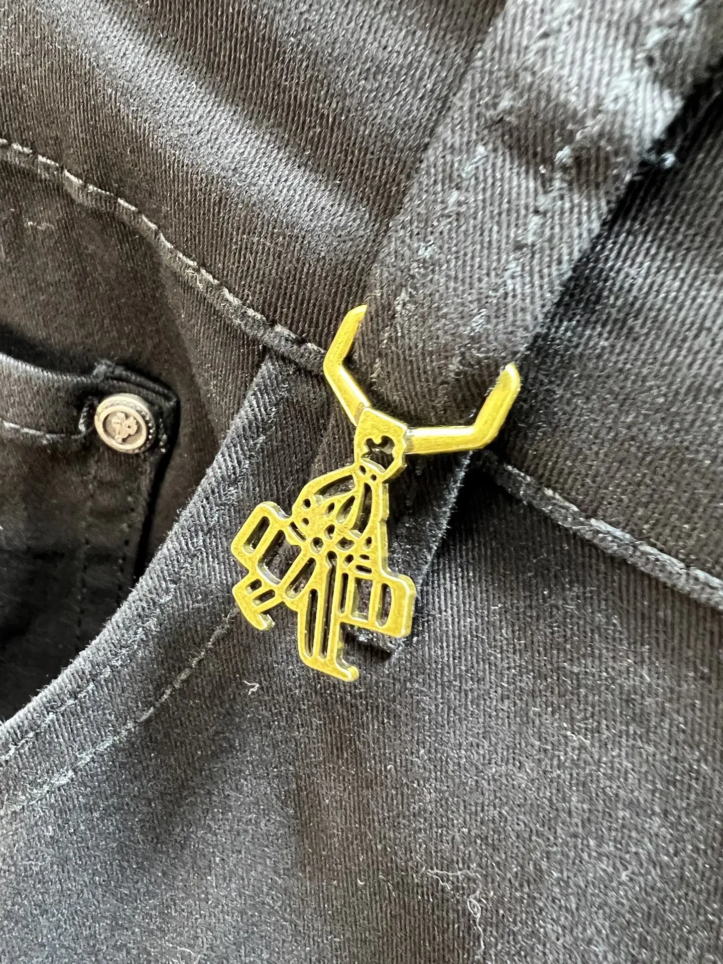 New men's slim fit versatile jeans