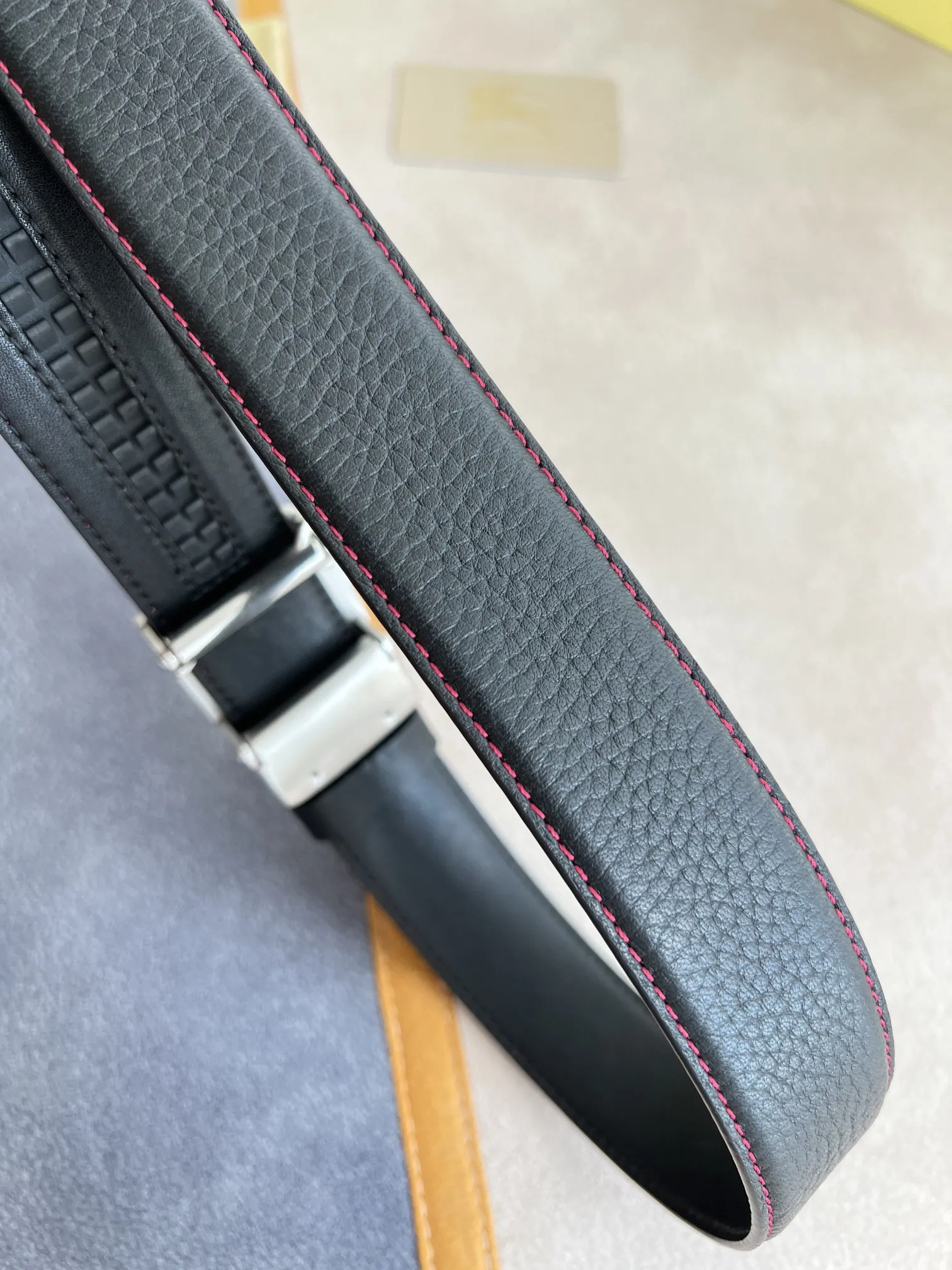 New Men's Classic Pure Steel Belt