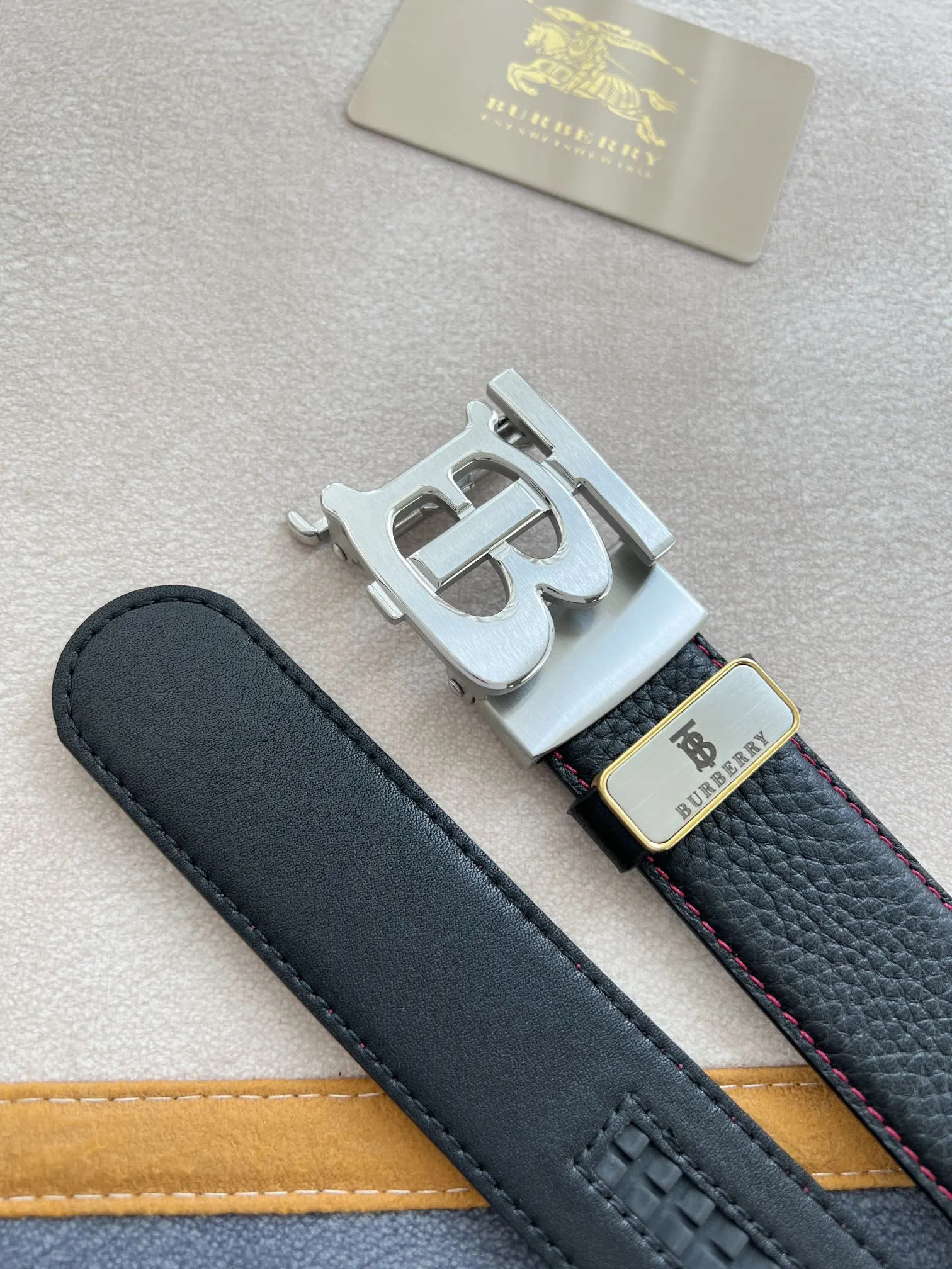 New Men's Classic Pure Steel Belt