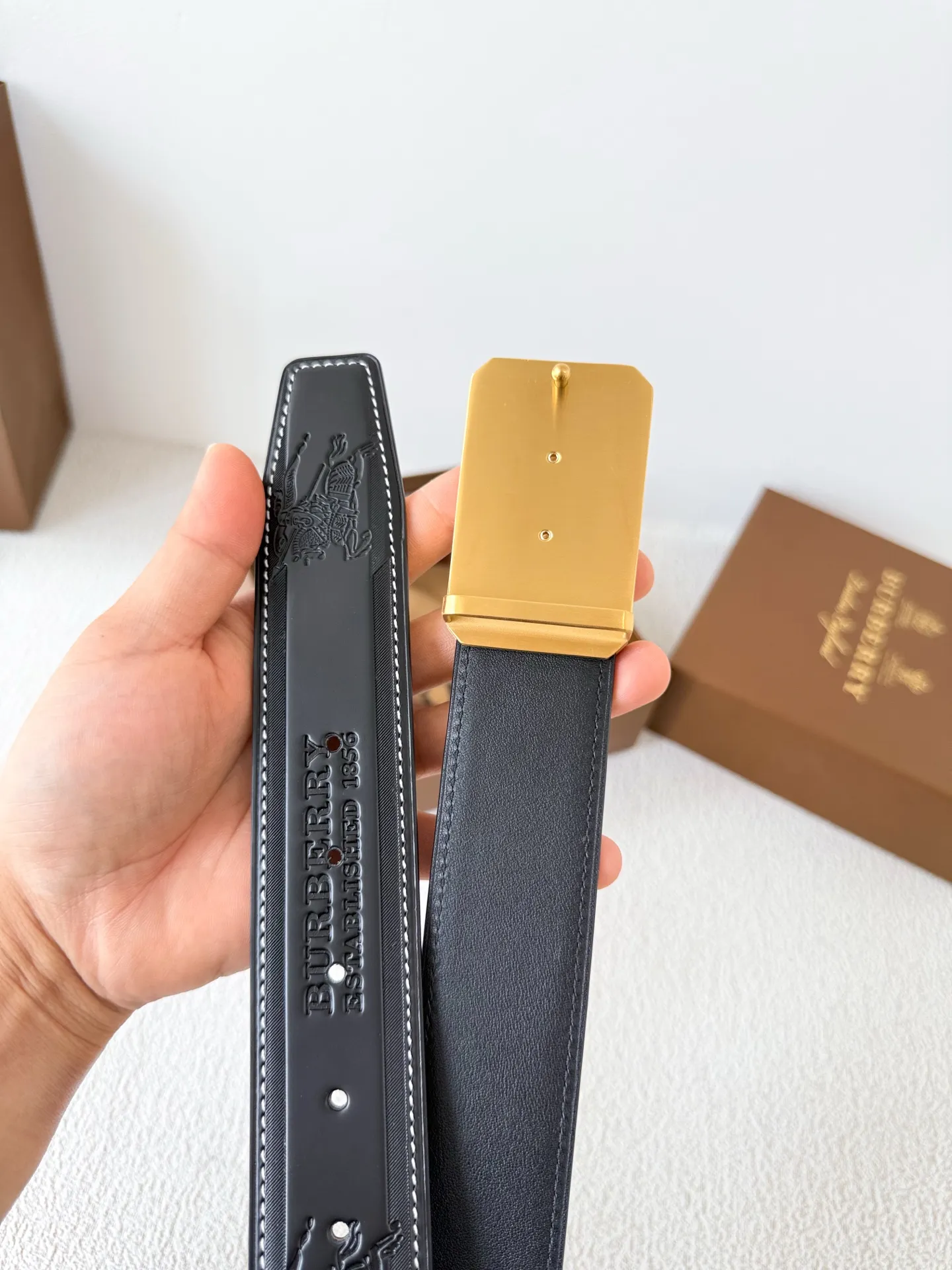 New Men's Classic Pure Steel Belt