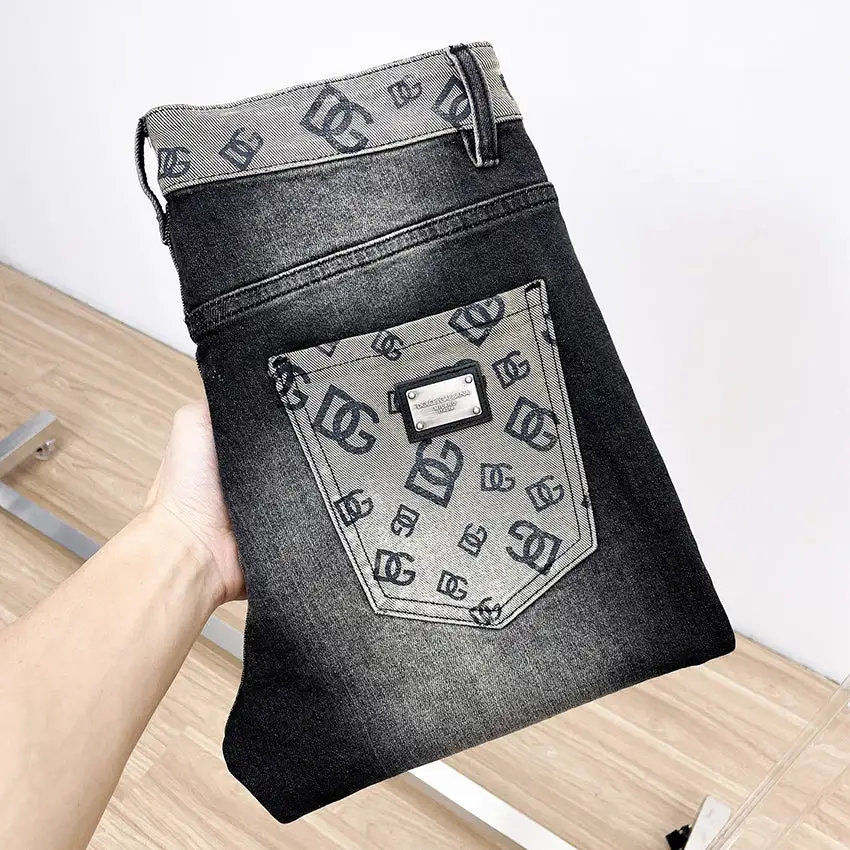 New Fashion Versatile Thin Jeans