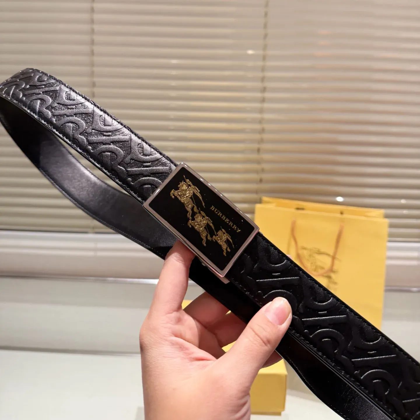 New double-sided printing unisex belt