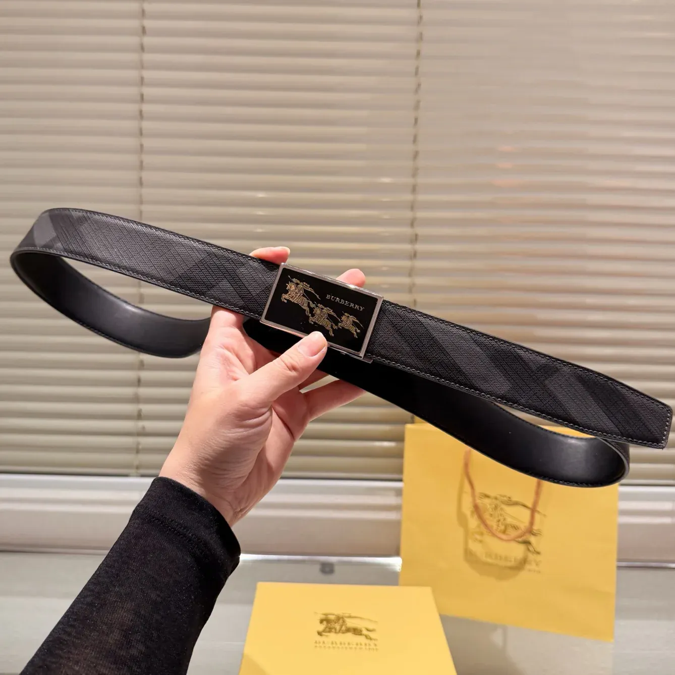 New double-sided printing unisex belt