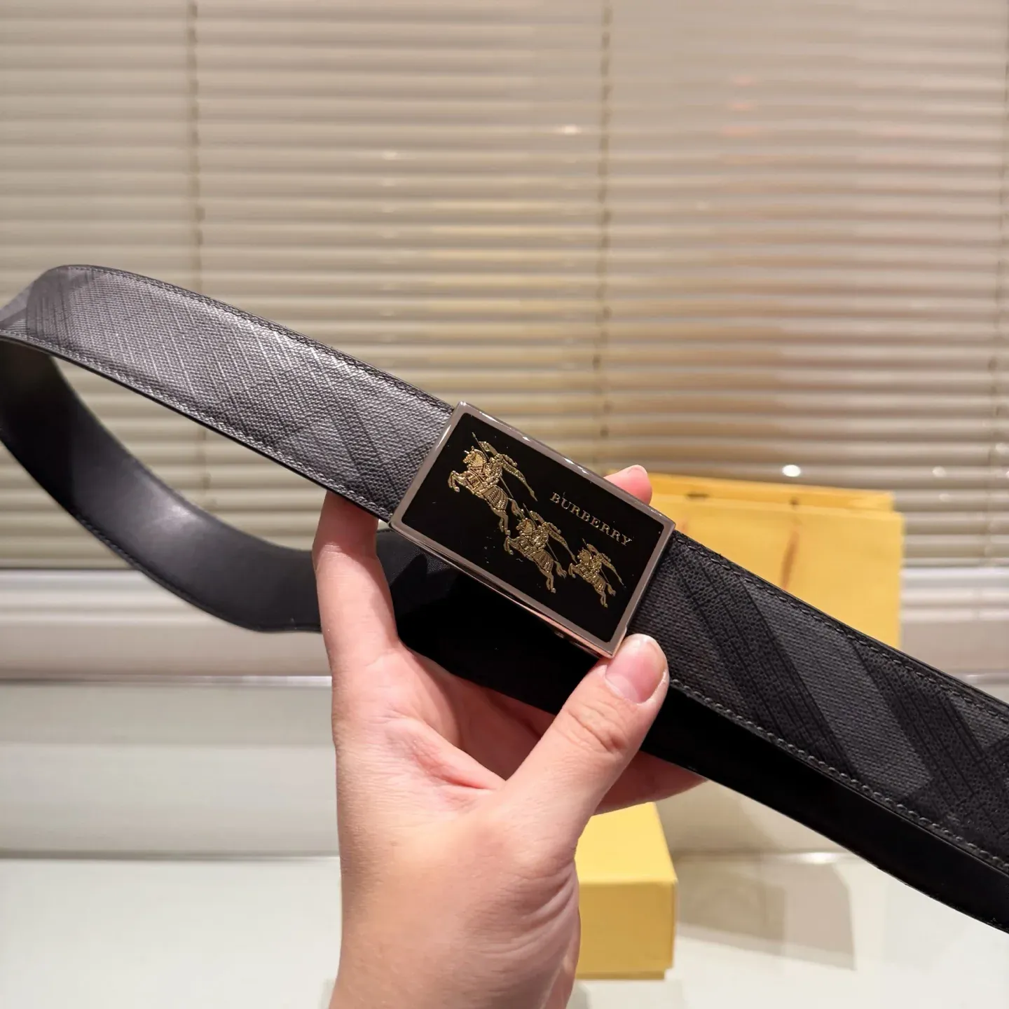 New double-sided printing unisex belt