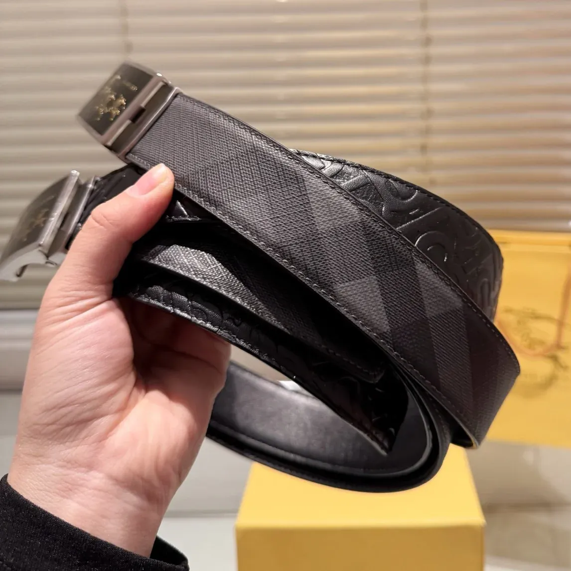 New double-sided printing unisex belt