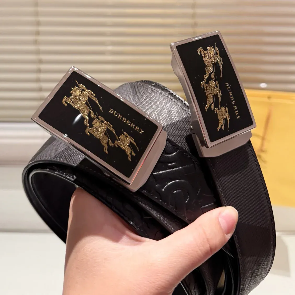 New double-sided printing unisex belt