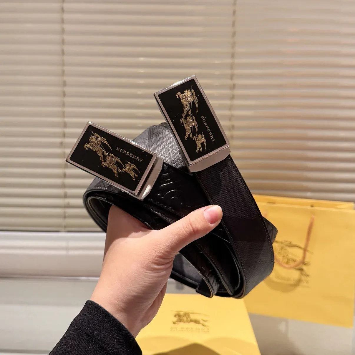 New double-sided printing unisex belt