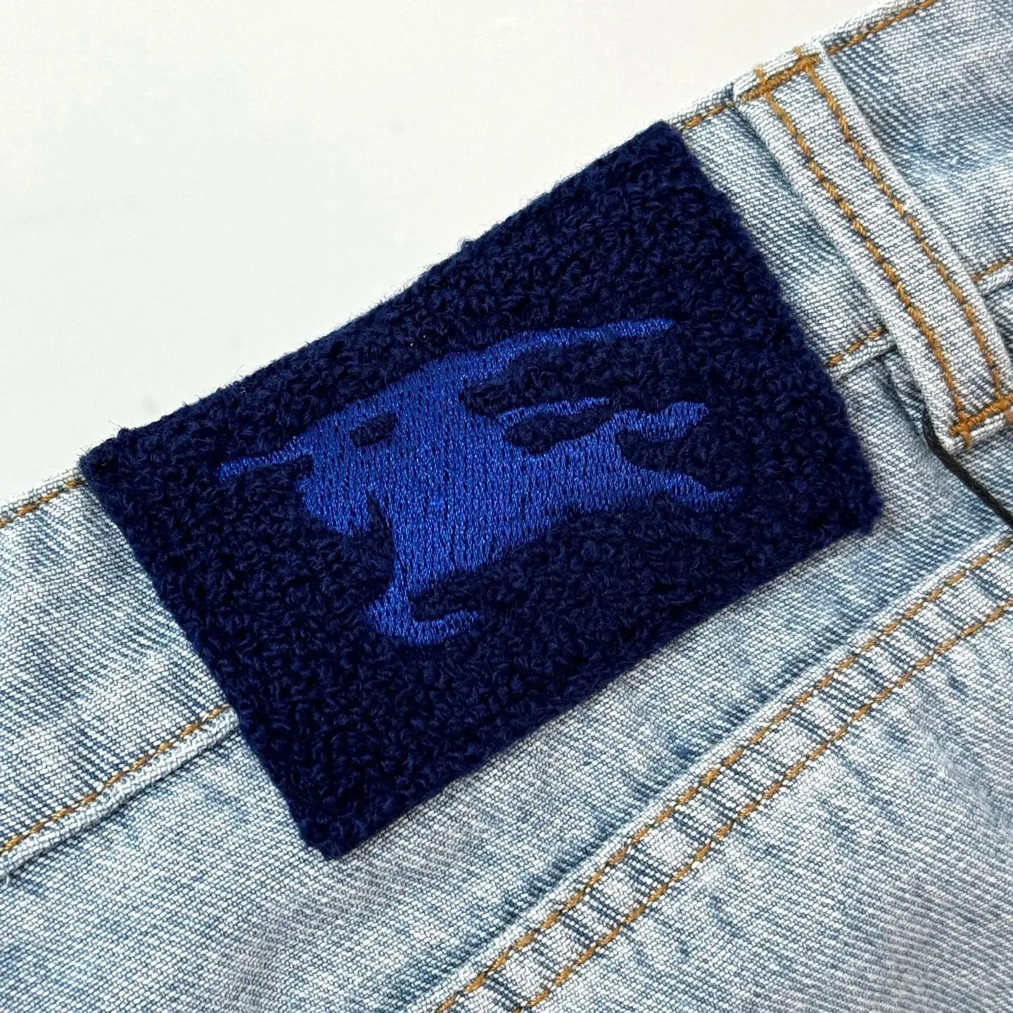 War Horse Rider Printed Jeans Unisex