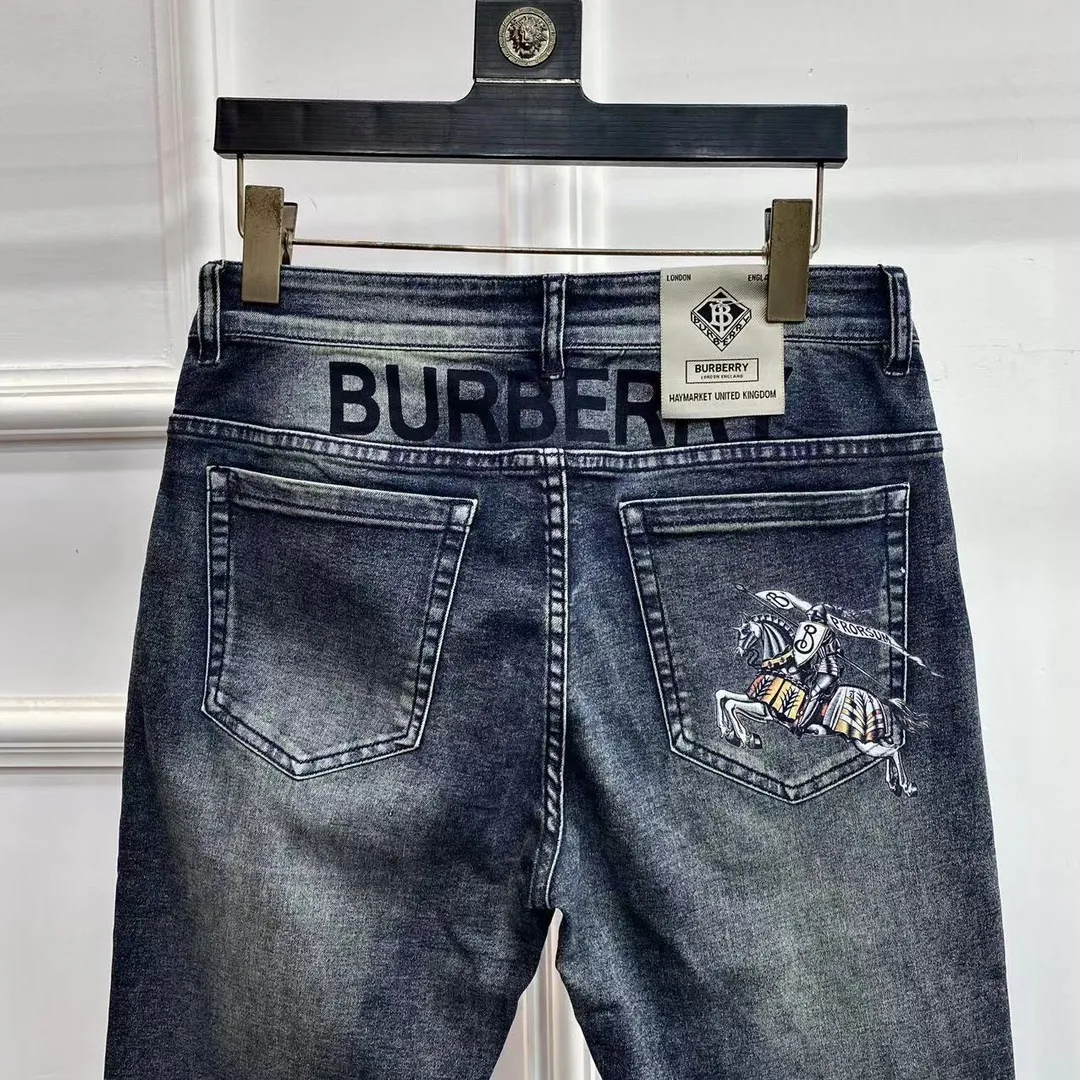 New Retro Style Printed Letter Jeans