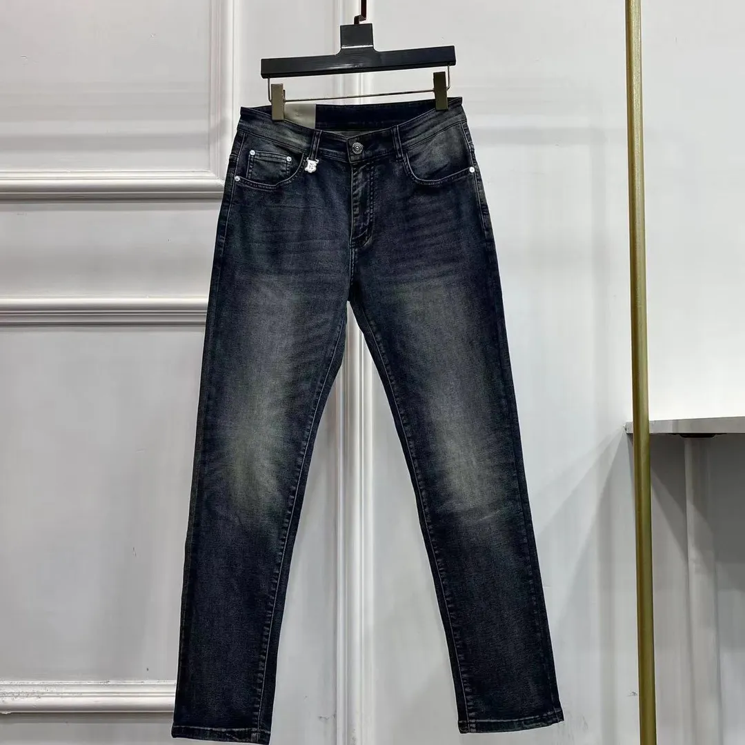 New Retro Style Printed Letter Jeans