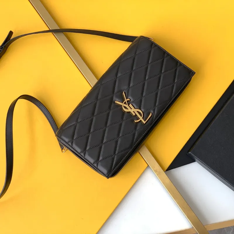 Chain Bag Black With Gold Hardware For Women